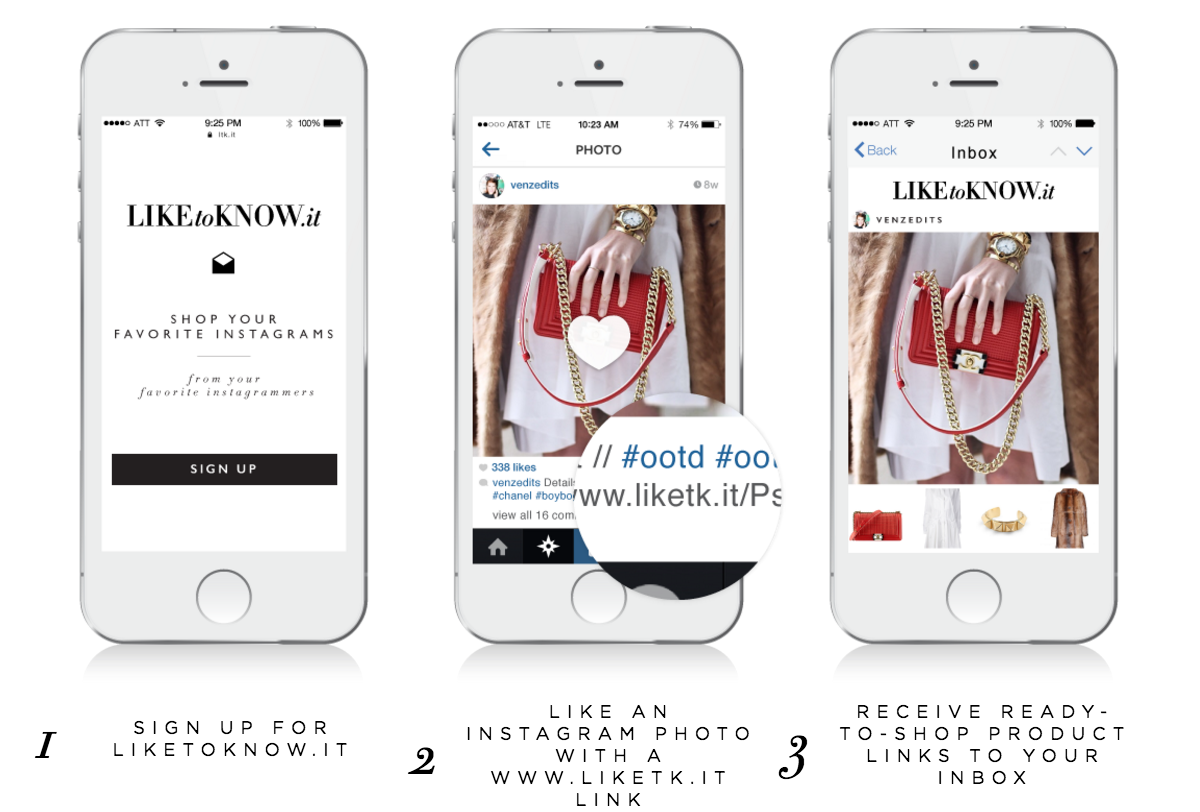 Like like-линк. Fashion app Design. Ready to receive