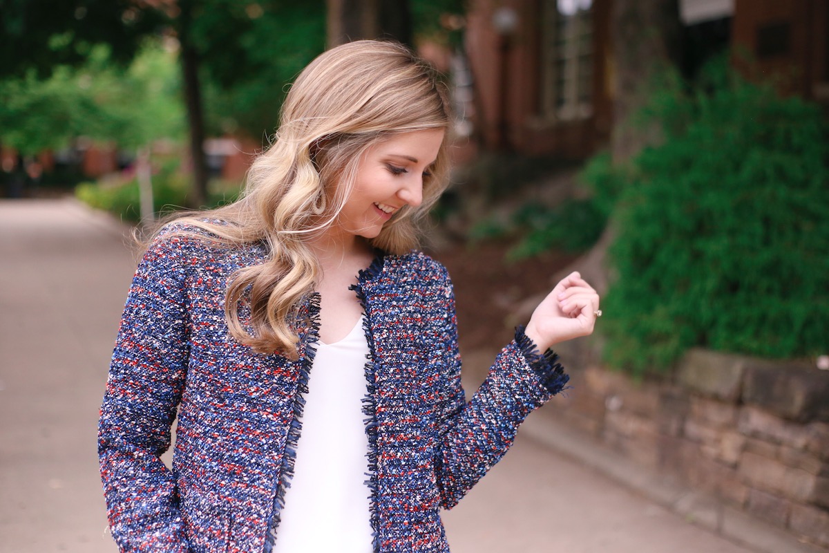 How to Style A Tweed Jacket for A Casual Look