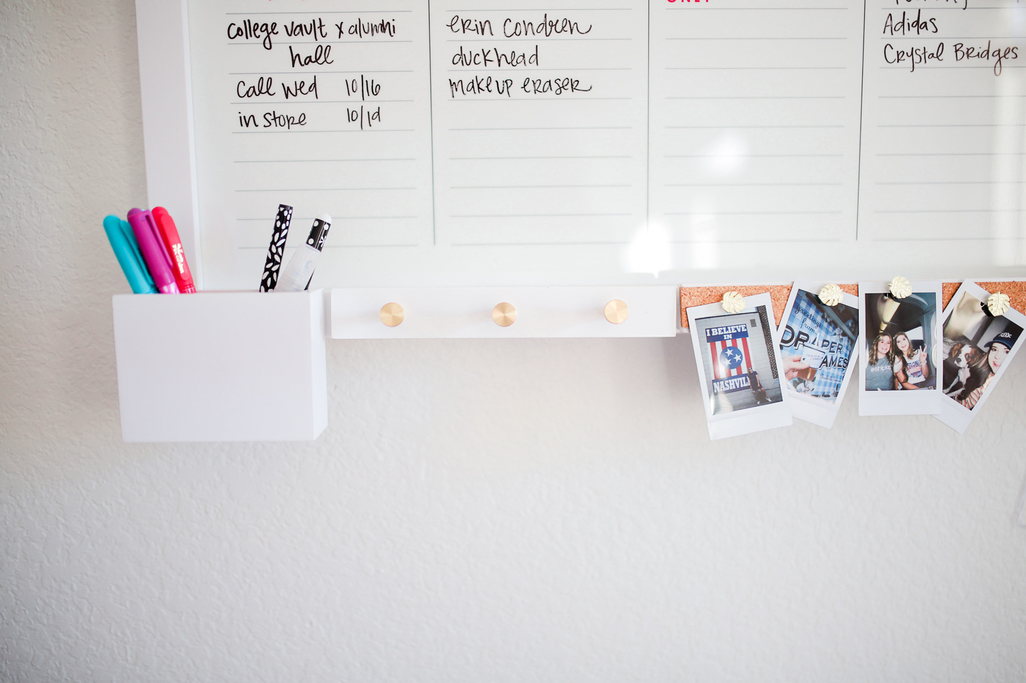 Erin Condren Wall Organization Center Review Thrifty Pineapple