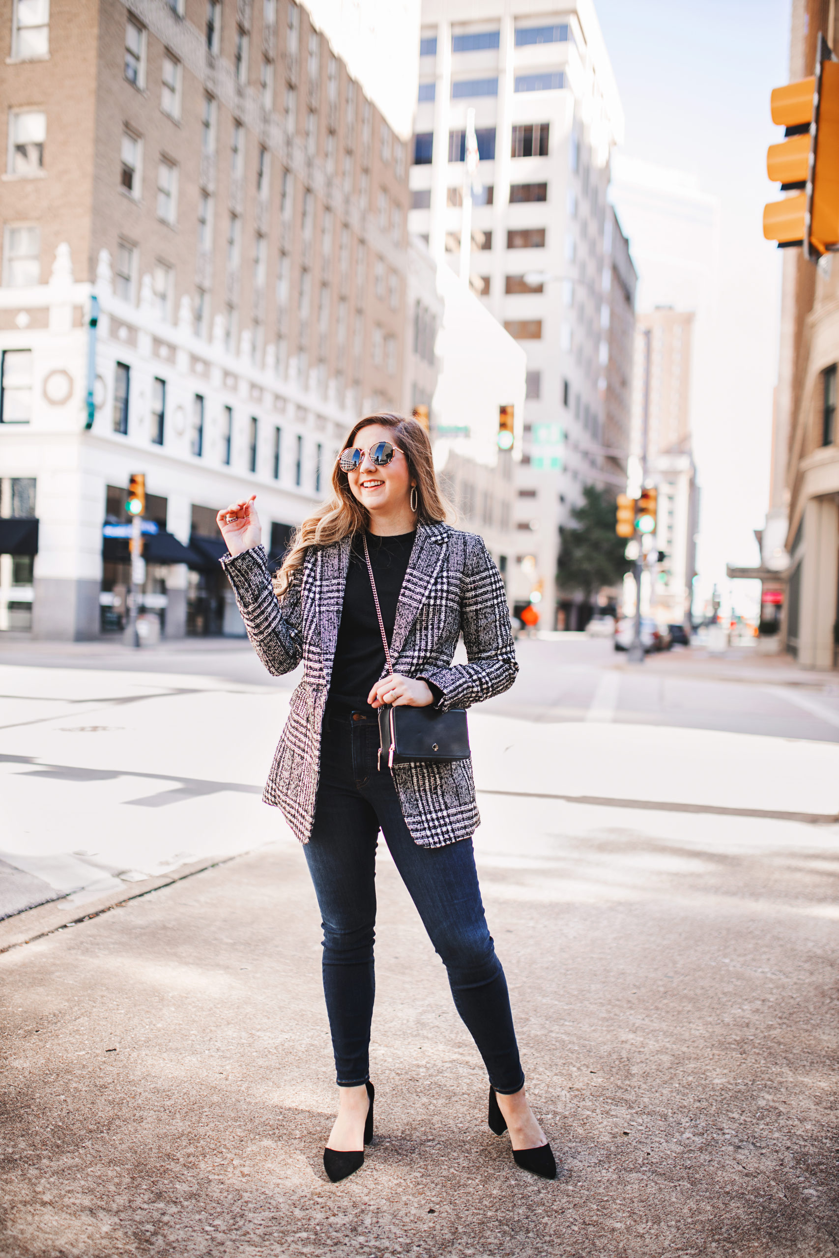 How To Style A Long Blazer For Work - Thrifty Pineapple