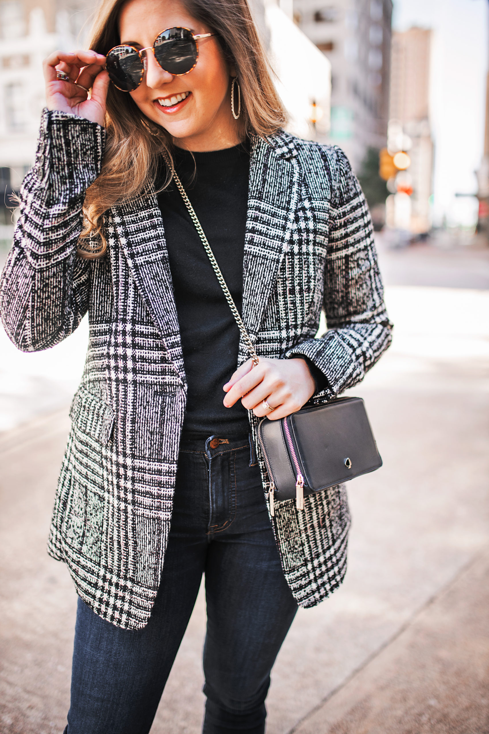 How To Style A Long Blazer For Work - Thrifty Pineapple