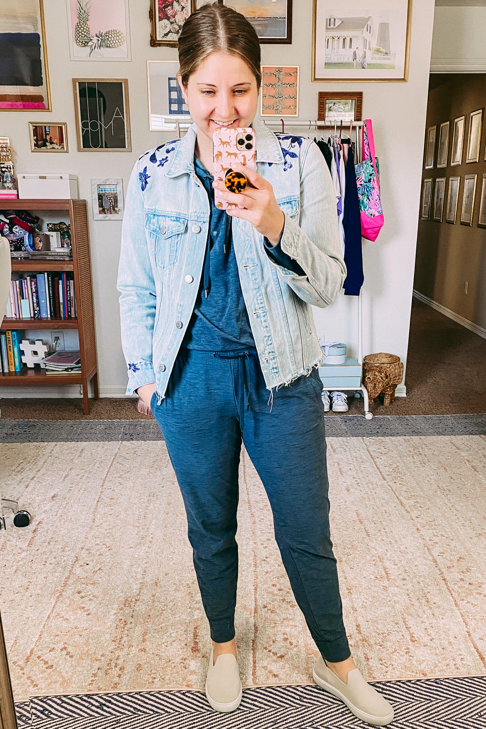 rothys coral sneaker