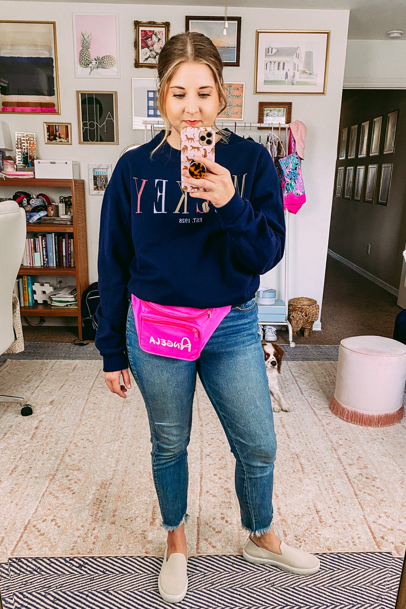 rothys coral sneaker