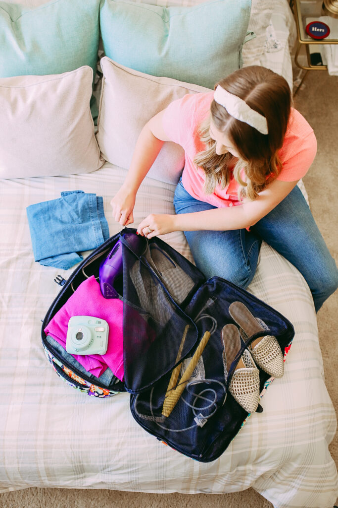 vera bradley lay flat travel backpack review