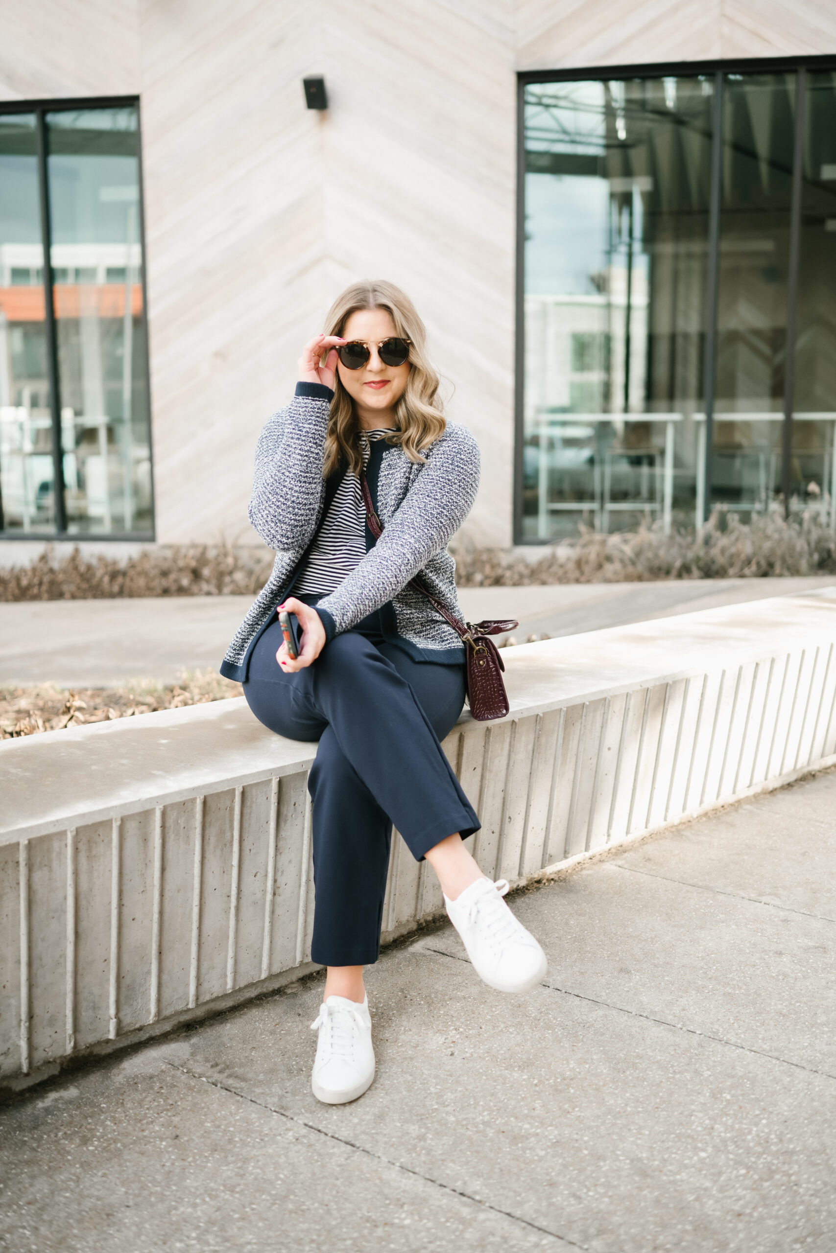 Stylish Sneakers for NYC Streets Comfortable & Trendy City Footwear 5 Classic white sneakers styled for NYC street wear.